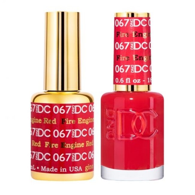 DC DC - 0 067 - Fire Engine Red - DUO Polish