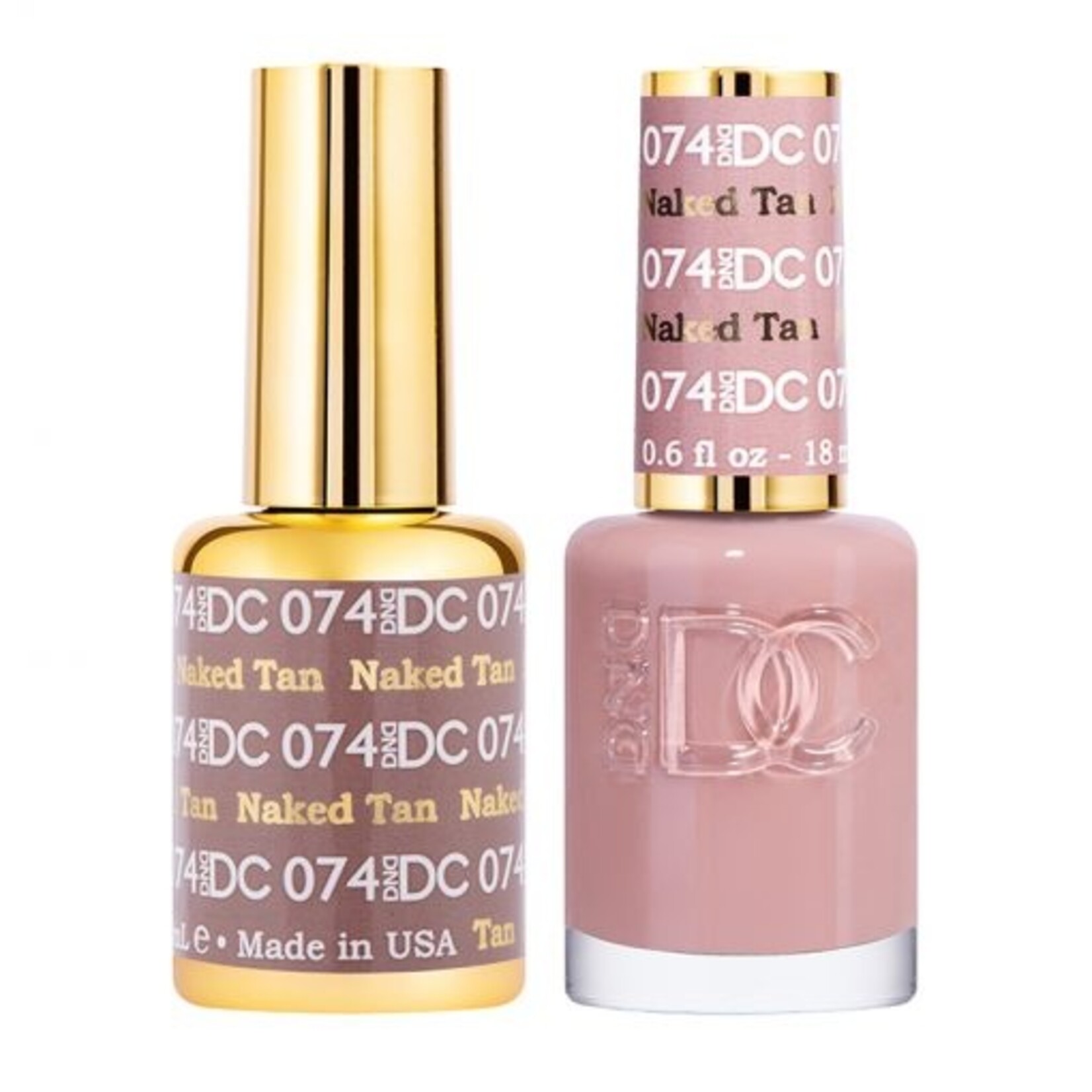 DC - 0 074 - Naked Tan - DUO Polish