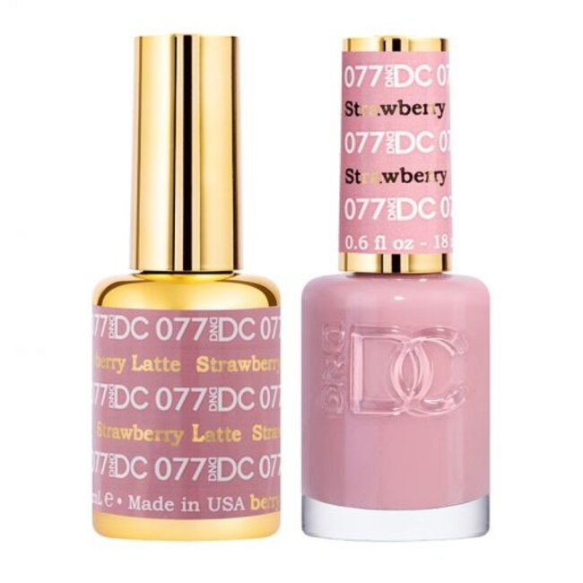DC - 0 077 - Strawberry Latte - DUO Polish