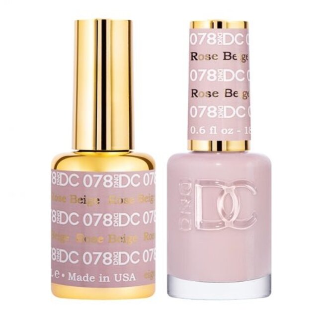 DC - 0 078 - Rose Beige - DUO Polish