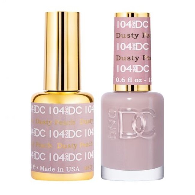 DC - 0 104 - Dusty Peach - DUO Polish
