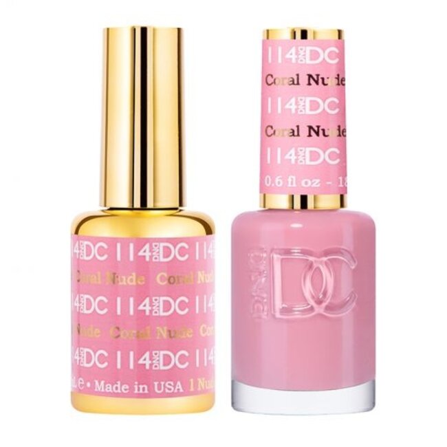 DC DC - 0 114 - Coral Nude - DUO Polish