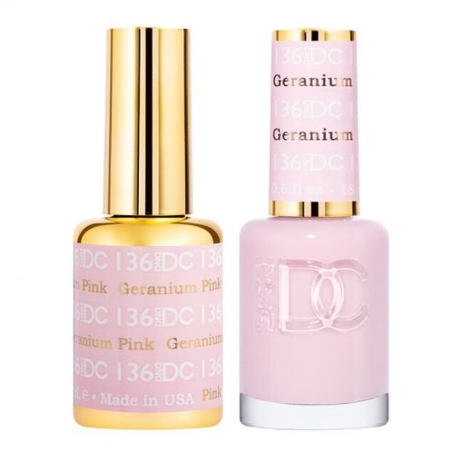 DC - 0 136 - Geranium Pink - DUO Polish