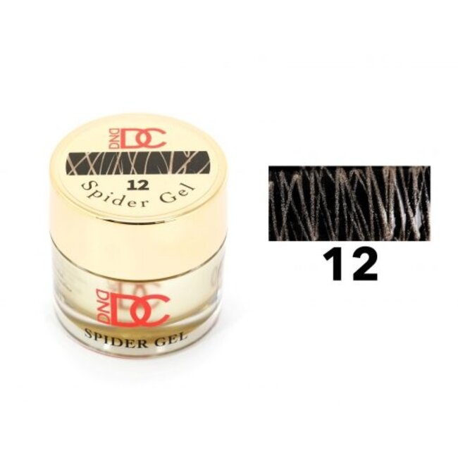 DC - Spider Gel - 12 - Copper Shimmer - 0.5 oz