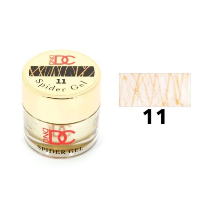 DC - Spider Gel - 11 - Gold Shimmer - 0.5 oz