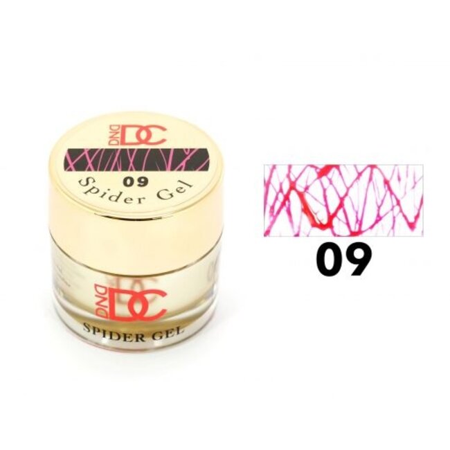 DC DC - Spider Gel - 09 - Fuchsia - 0.5 oz