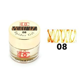 DC DC - Spider Gel - 08 - Orange - 0.5 oz