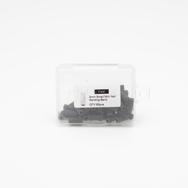 Small Sanding Bands - Black - 50 ct - F