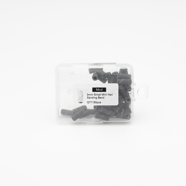 Mini Sanding Bands - Black - 50 ct - M - #150