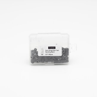 Small Sanding Bands - Black - 50 ct - C