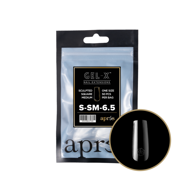 Apres Apres - Refill Bags - Sculpted - Square Medium - #6.5