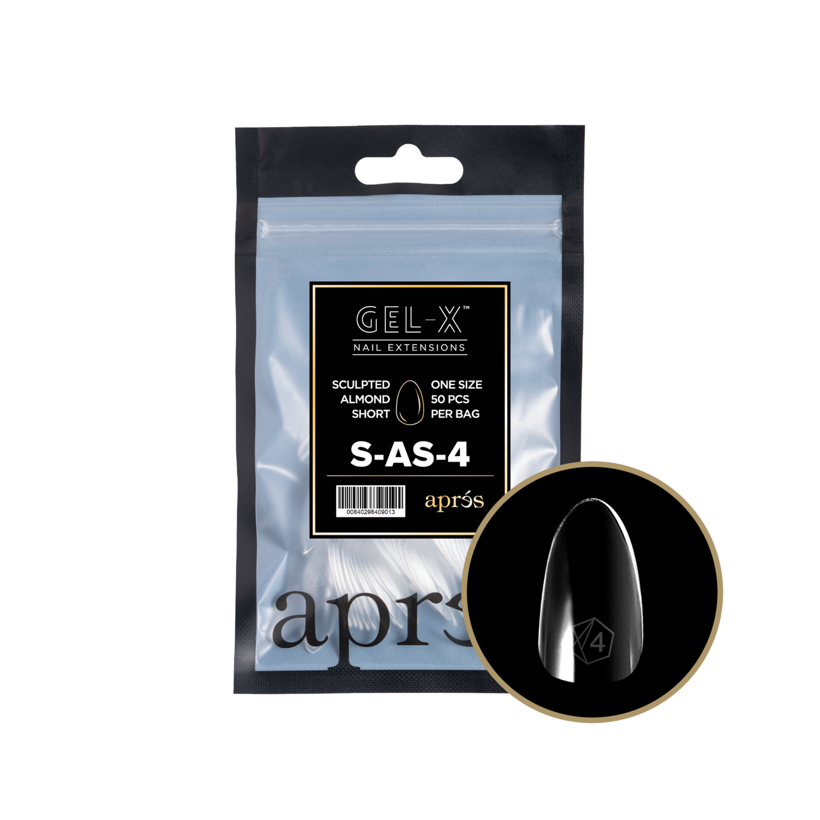 Apres Apres - Refill Bags - Sculpted - Almond Short - #4