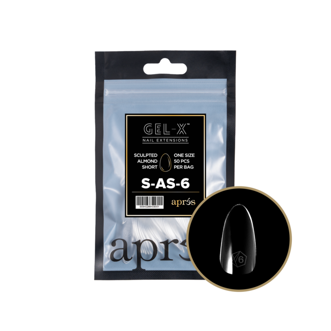 Apres Apres - Refill Bags - Sculpted - Almond Short - #6