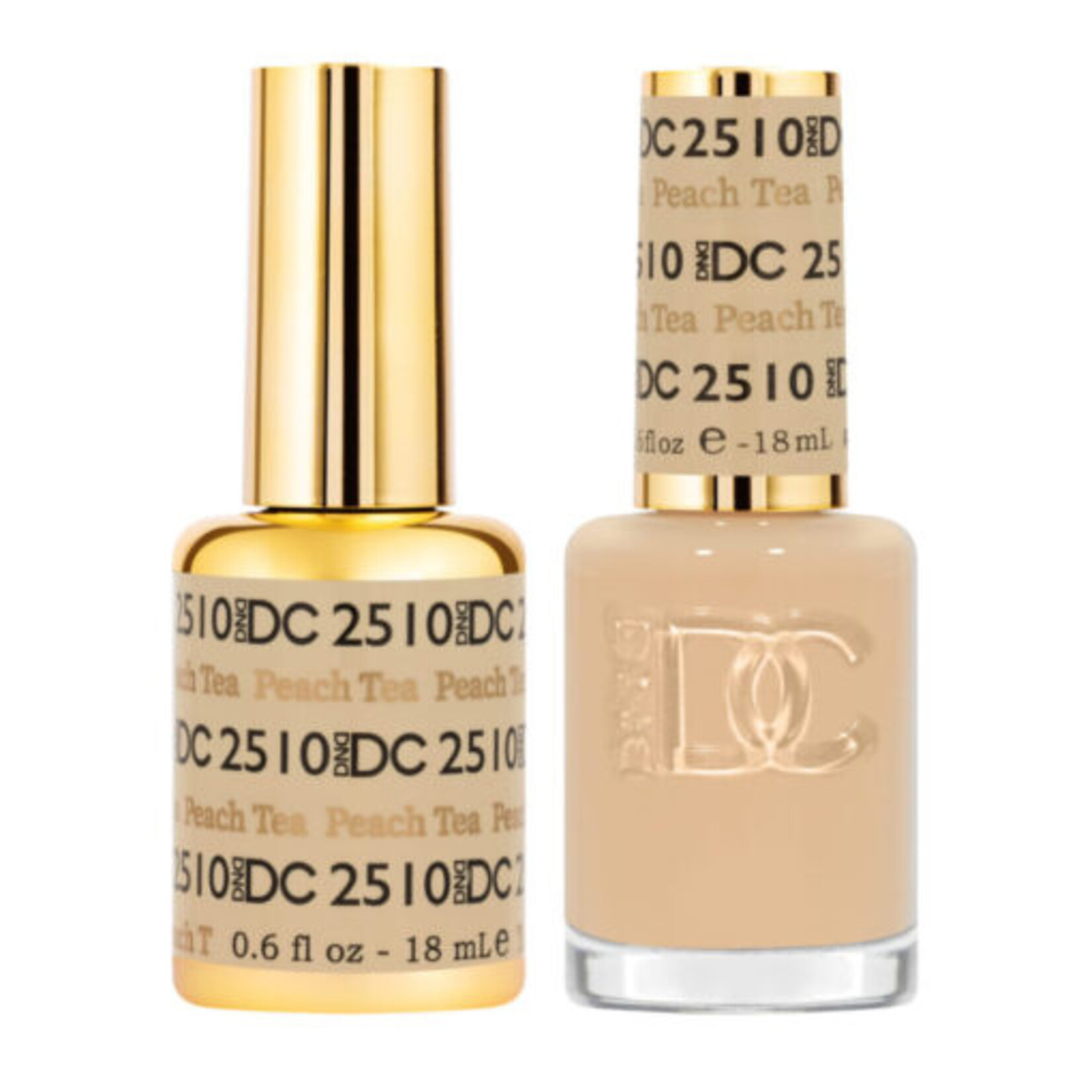 DC - 2510 - Peach Tea - DUO Polish