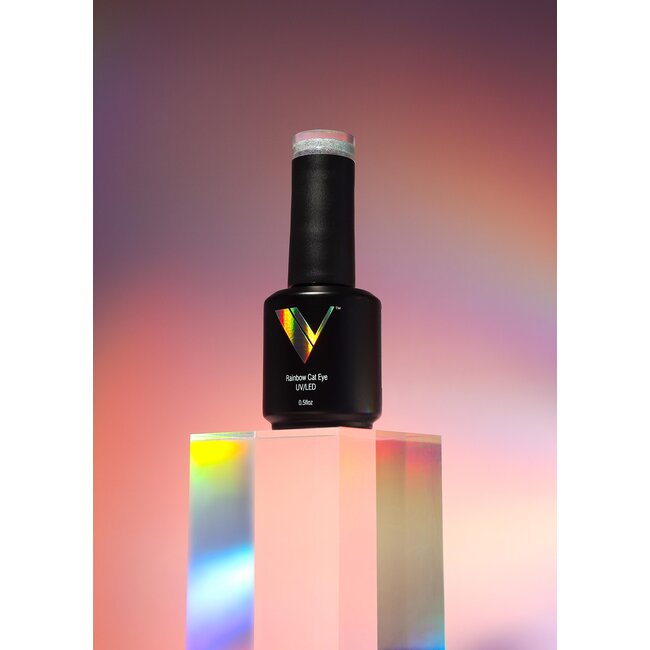 V Beauty Pure - Rainbow Cat Eye Top Coat - .5 ml