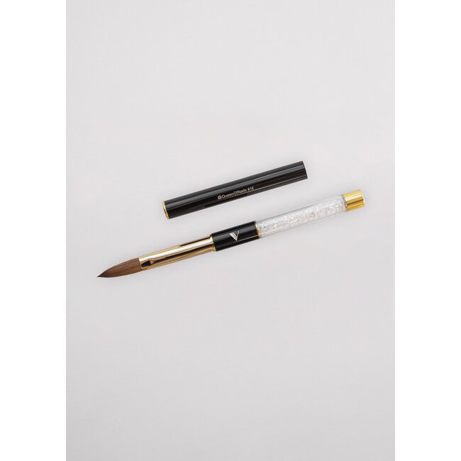 V Beauty Pure - Kolinsky Acrylic Brush - QueenOfNails - #16