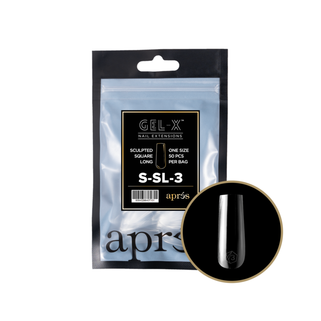 Apres Apres - Refill Bags - Sculpted - Square Long - #3