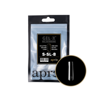Apres Apres - Refill Bags - Sculpted - Square Long - #8