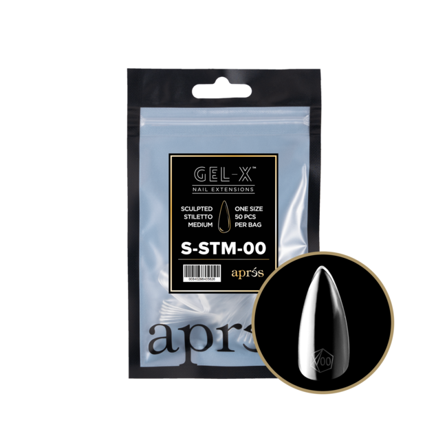 Apres Apres - Refill Bags - Sculpted - Stiletto Medium - #00