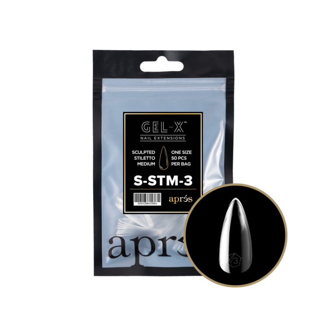 Apres Apres - Refill Bags - Sculpted - Stiletto Medium - #3