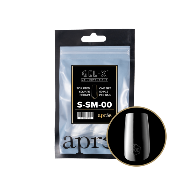 Apres Apres - Refill Bags - Sculpted - Square Medium - #00