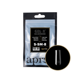 Apres Apres - Refill Bags - Sculpted - Square Medium - #8