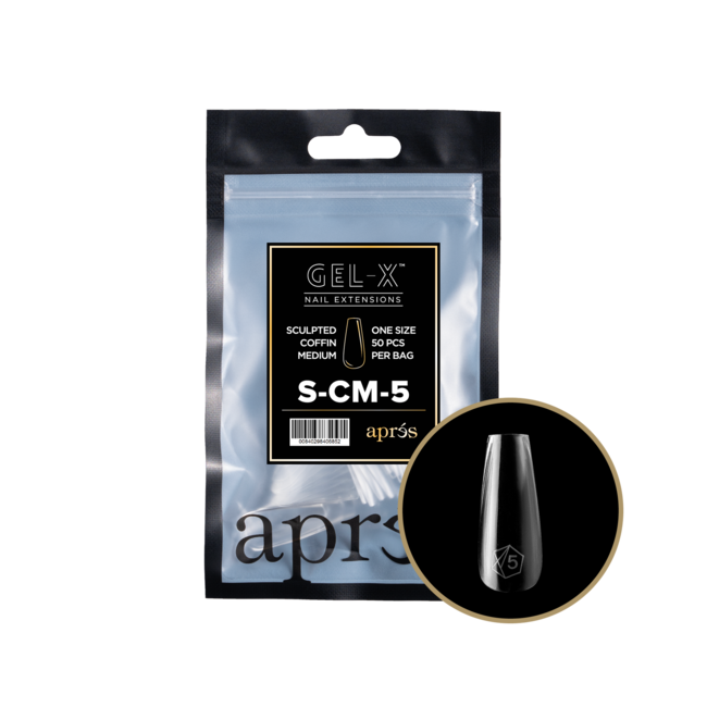Apres - Refill Bags - Sculpted - Coffin Medium - #5