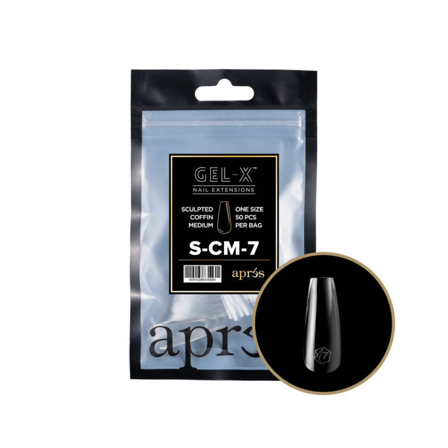 Apres - Refill Bags - Sculpted - Coffin Medium - #7