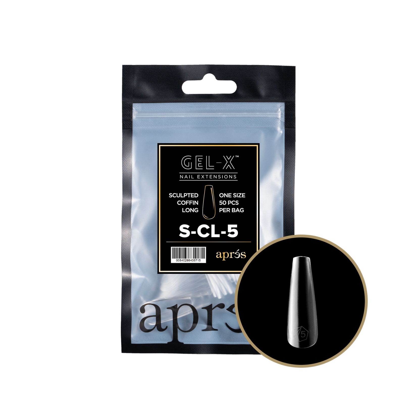 Apres Apres - Refill Bags - Sculpted - Coffin Long - #5