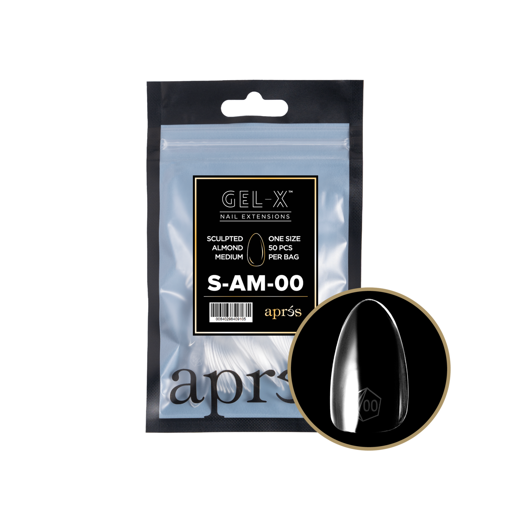 Apres Apres - Refill Bags - Sculpted - Almond Medium - #00