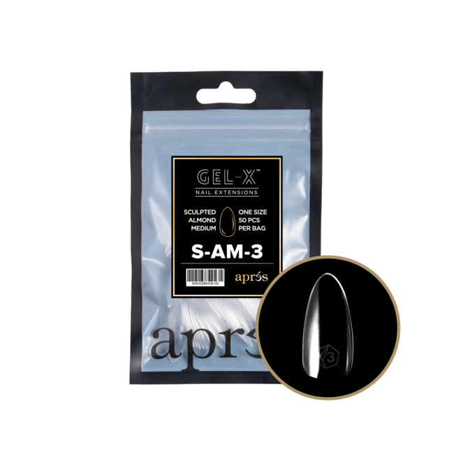Apres - Refill Bags - Sculpted - Almond Medium - #3
