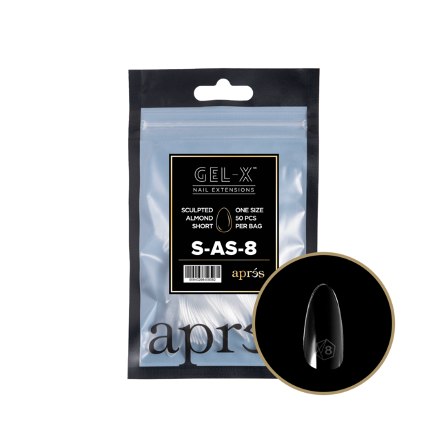 Apres Apres - Refill Bags - Sculpted - Almond Short - #8