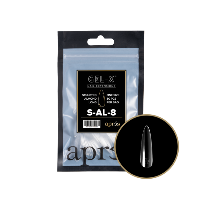 Apres - Refill Bags - Sculpted - Almond Long - #8