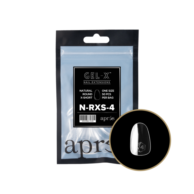 Apres - Refill Bags - Natural - Round Extra Short - #4
