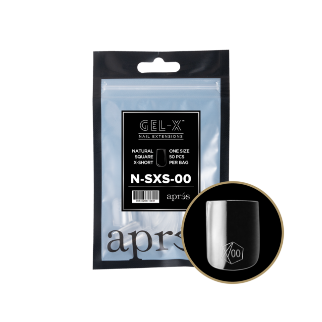 Apres - Refill Bags - Natural - Square Extra Short - #00