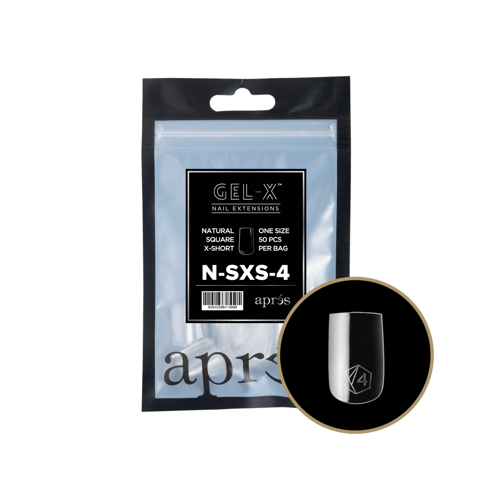 Apres Apres - Refill Bags - Natural - Square Extra Short - #4