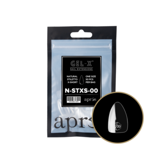 Apres Apres - Refill Bags - Natural - Stiletto Extra Short - #00