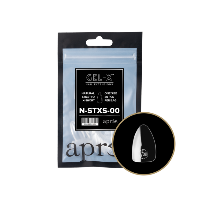 Apres - Refill Bags - Natural - Stiletto Extra Short - #00