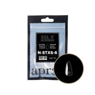Apres Apres - Refill Bags - Natural - Stiletto Extra Short - #6