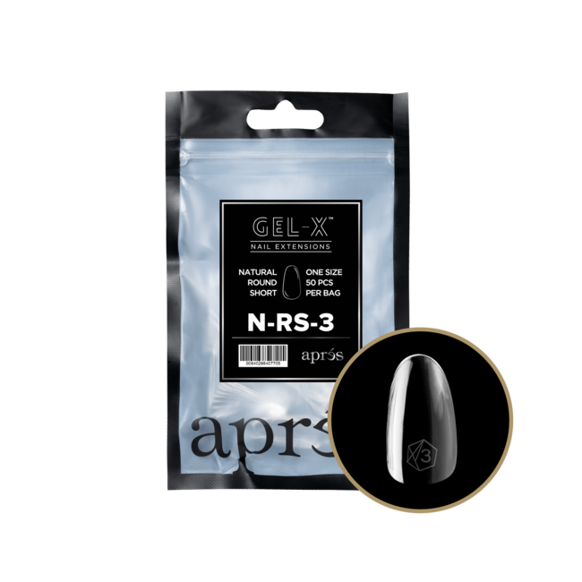 Apres Apres - Refill Bags - Natural - Round Short - #3