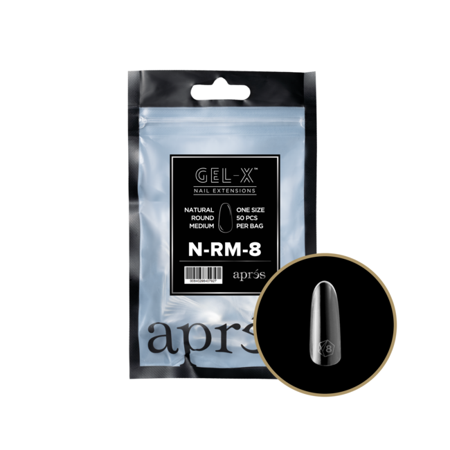 Apres Apres - Refill Bags - Natural - Round Medium - #8