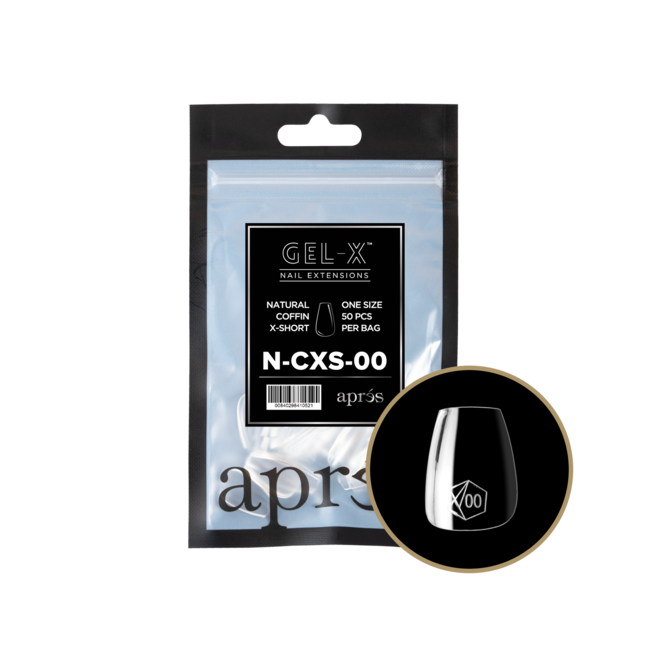 Apres Apres - Refill Bags - Natural - Coffin Extra Short - #00