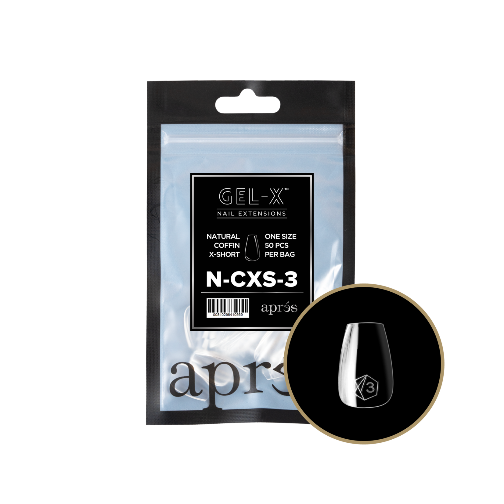 Apres Apres - Refill Bags - Natural - Coffin Extra Short - #3