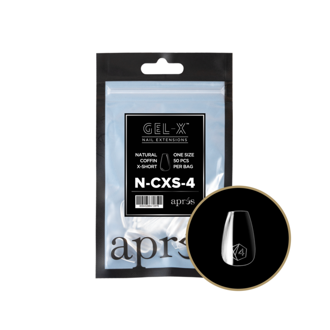 Apres - Refill Bags - Natural - Coffin Extra Short - #4