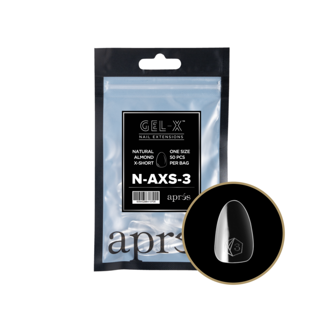 Apres Apres - Refill Bags - Natural - Almond Extra Short - #3