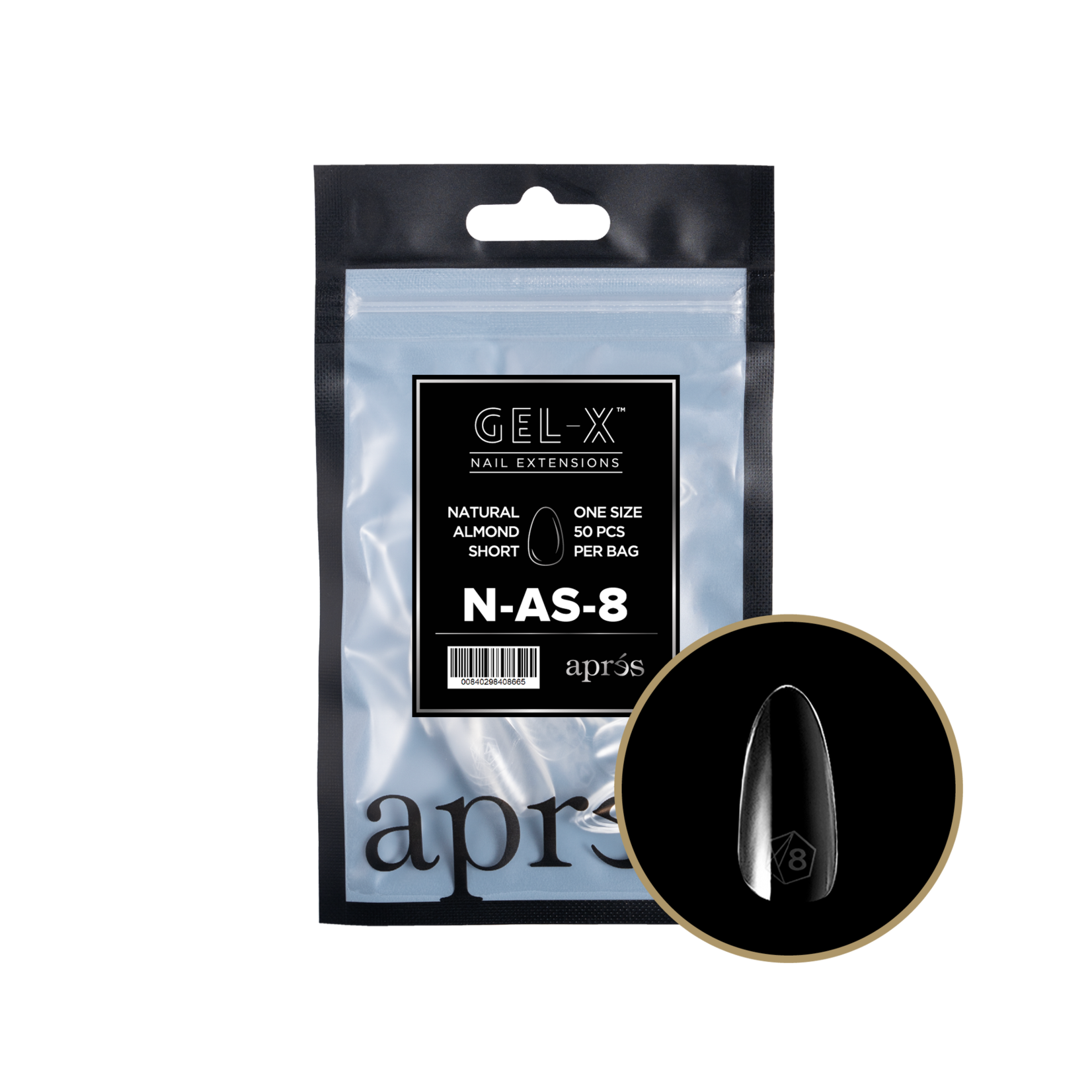 Apres Apres - Refill Bags - Natural - Almond Short - #8