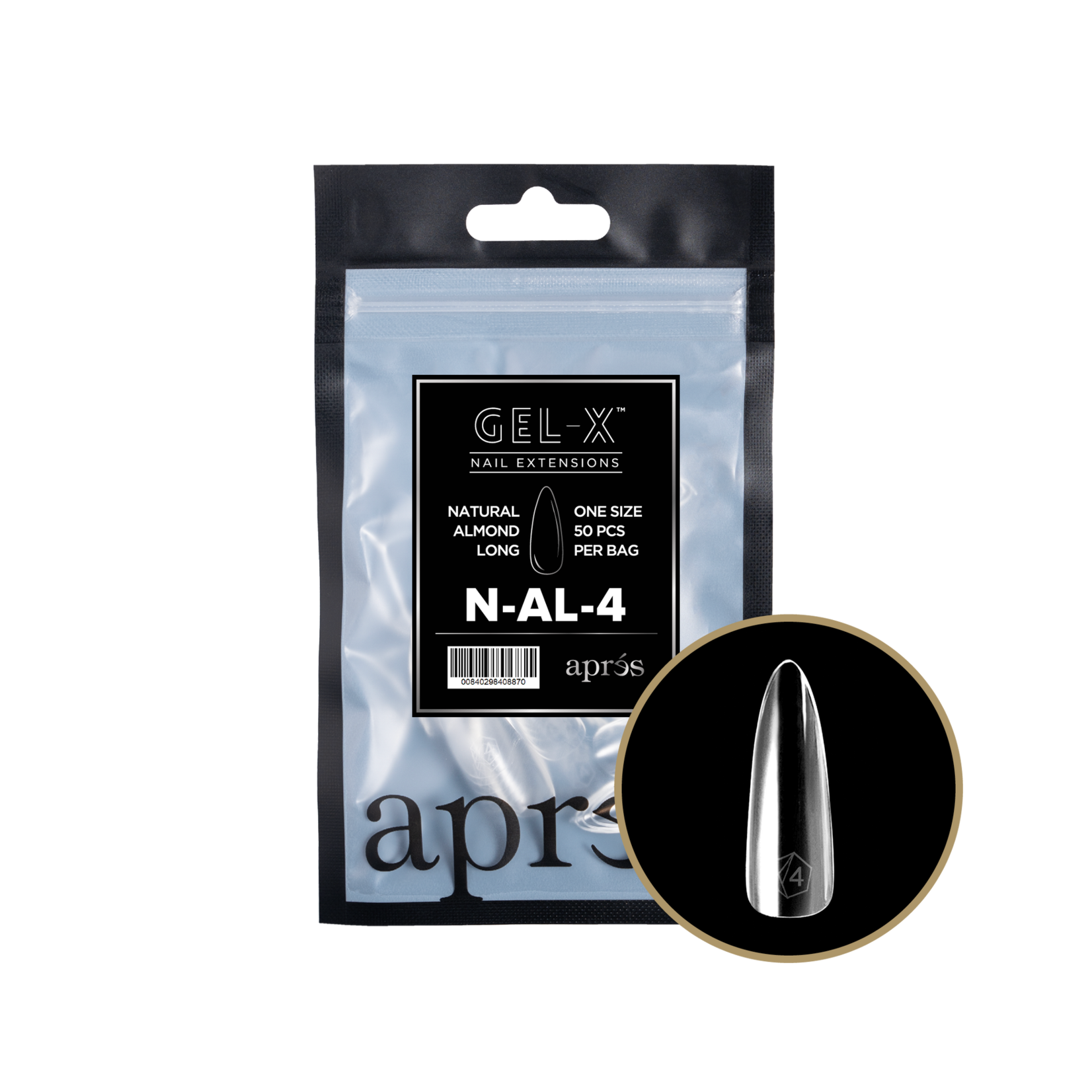 Apres Apres - Refill Bags - Natural - Almond Long - #4