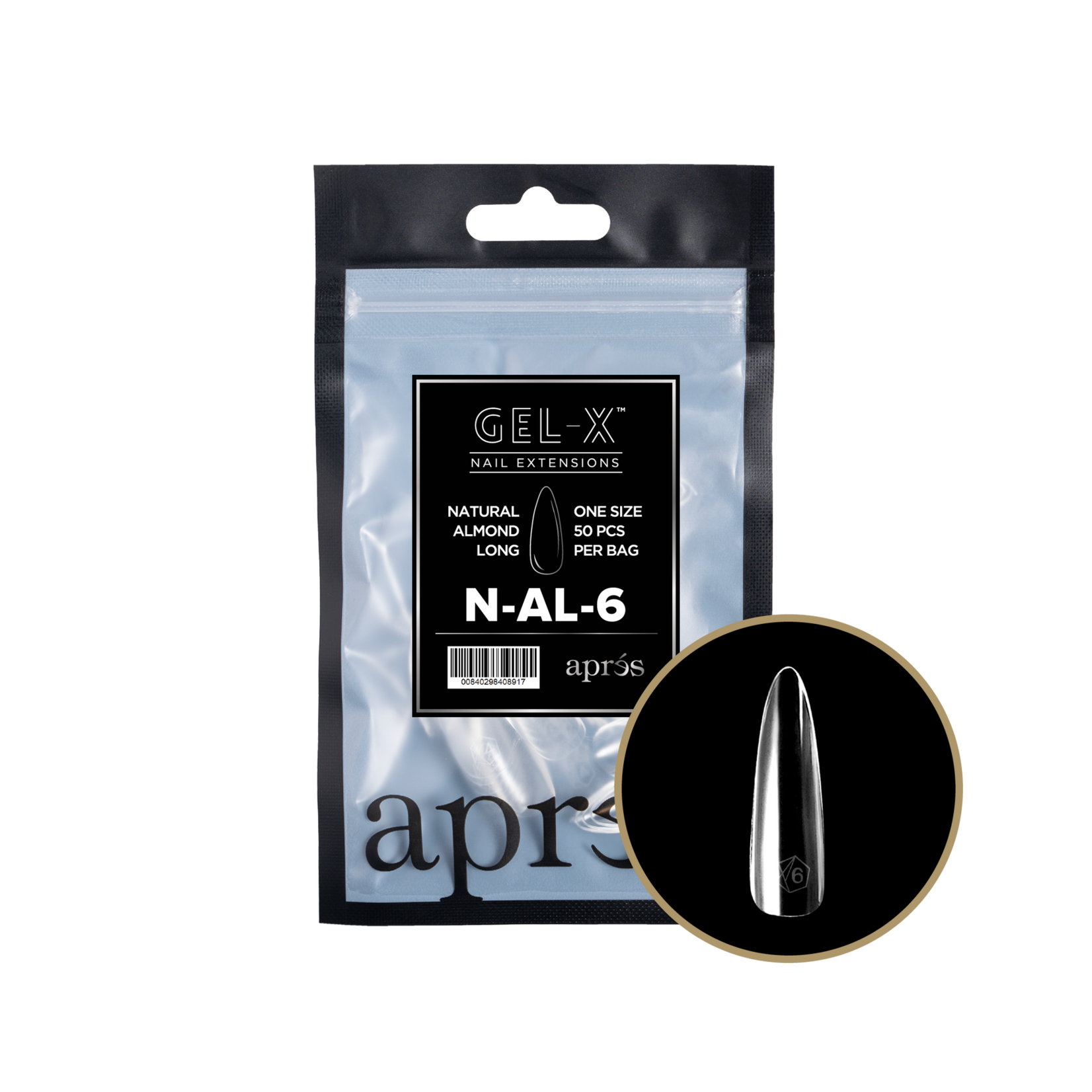 Apres Apres - Refill Bags - Natural - Almond Long - #6