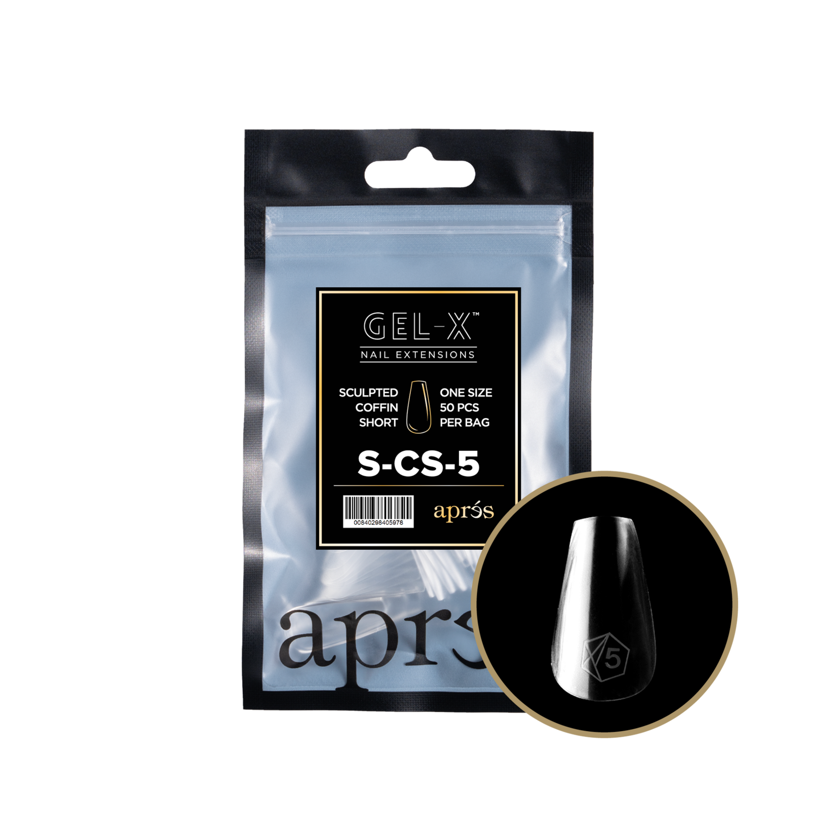 Apres Apres - Refill Bags - Sculpted - Coffin Short - #5