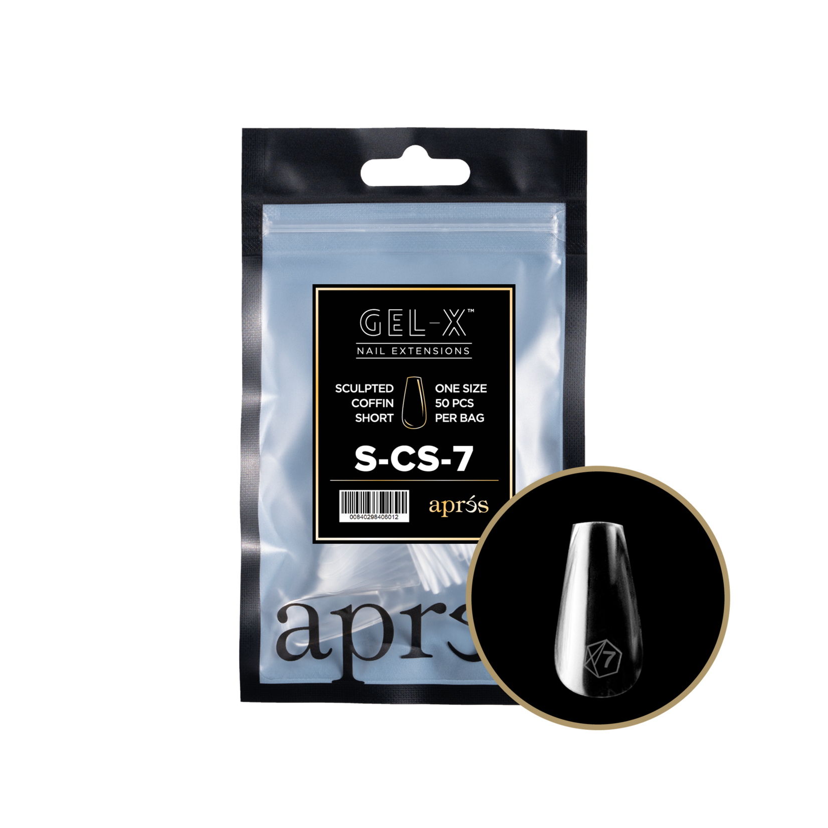 Apres Apres - Refill Bags - Sculpted - Coffin Short - #7